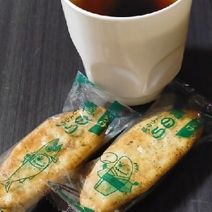 幸せおやつ♡お菓子とお茶（お煎餅）15